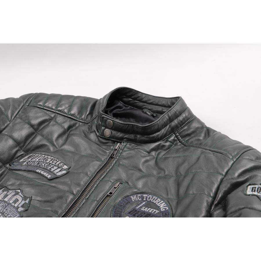 DEGNER デグナー ワックスレザーキルティングジャケット 20WJ-4 