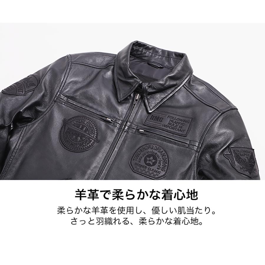 DEGNER（デグナー） レザーシャツカラージャケット 21SJ-1 : バイク