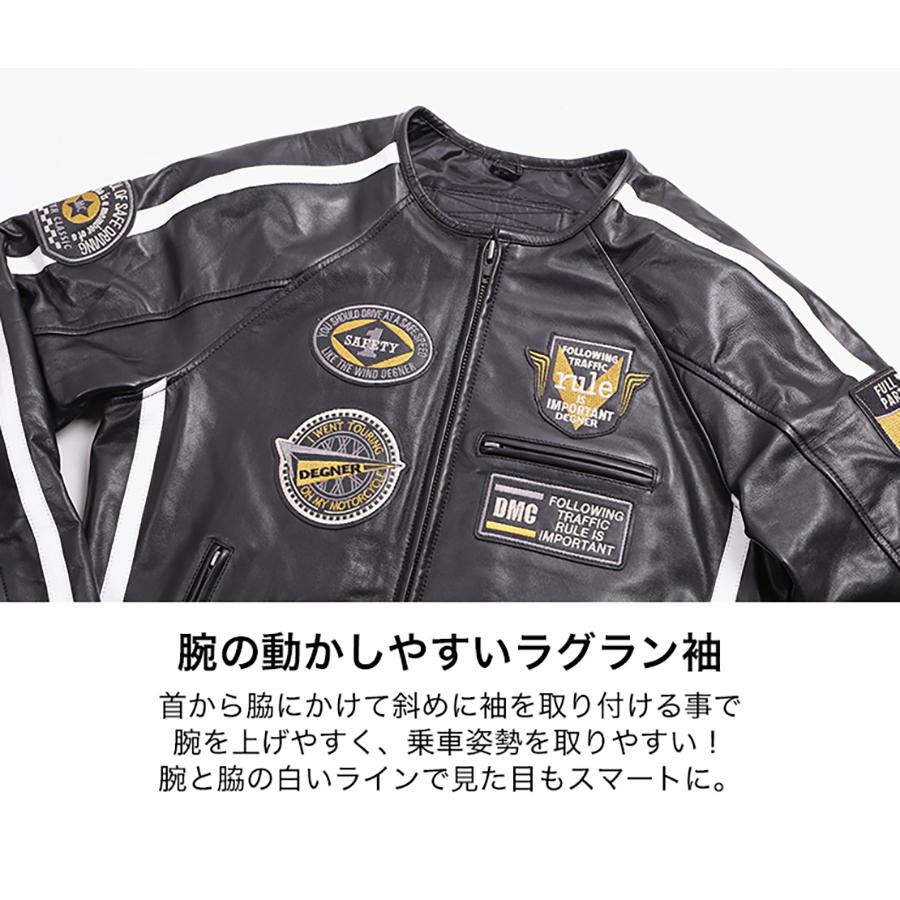DEGNER（デグナー） レザージャケット 21SJ-8 : バイク・車パーツ