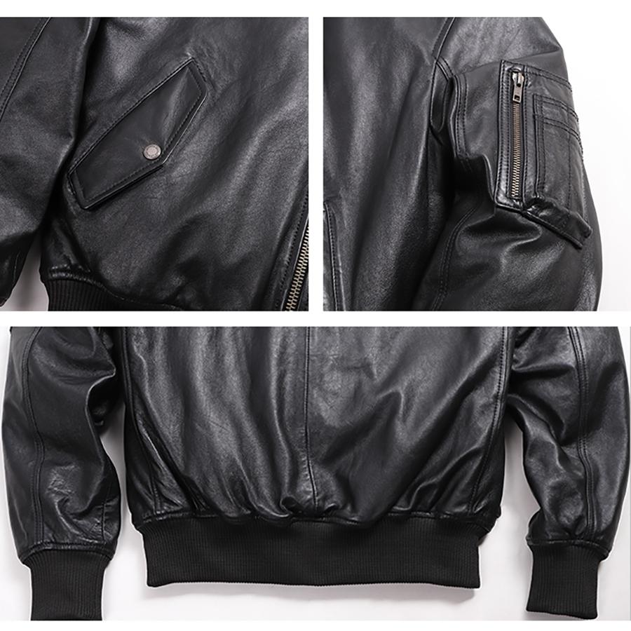 デグナー シープレザー MA-1ジャケット 21WJ-1 