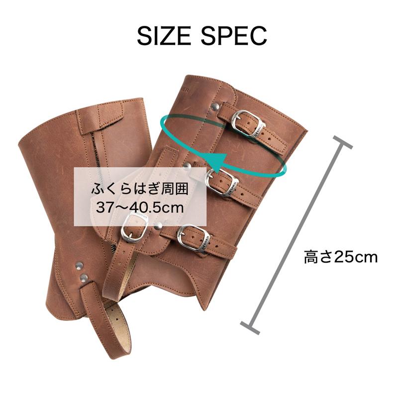 DEGNER LEATHERGAITERS CH-10 デグナー レザーゲートル DEGNER（デグナー） レザーゲートル ブラック/フリーザイズ CH-10