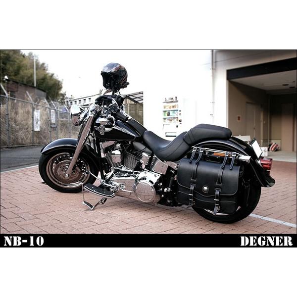 DEGNER デグナー ナイロンサドルバッグ ボトルホルダー付