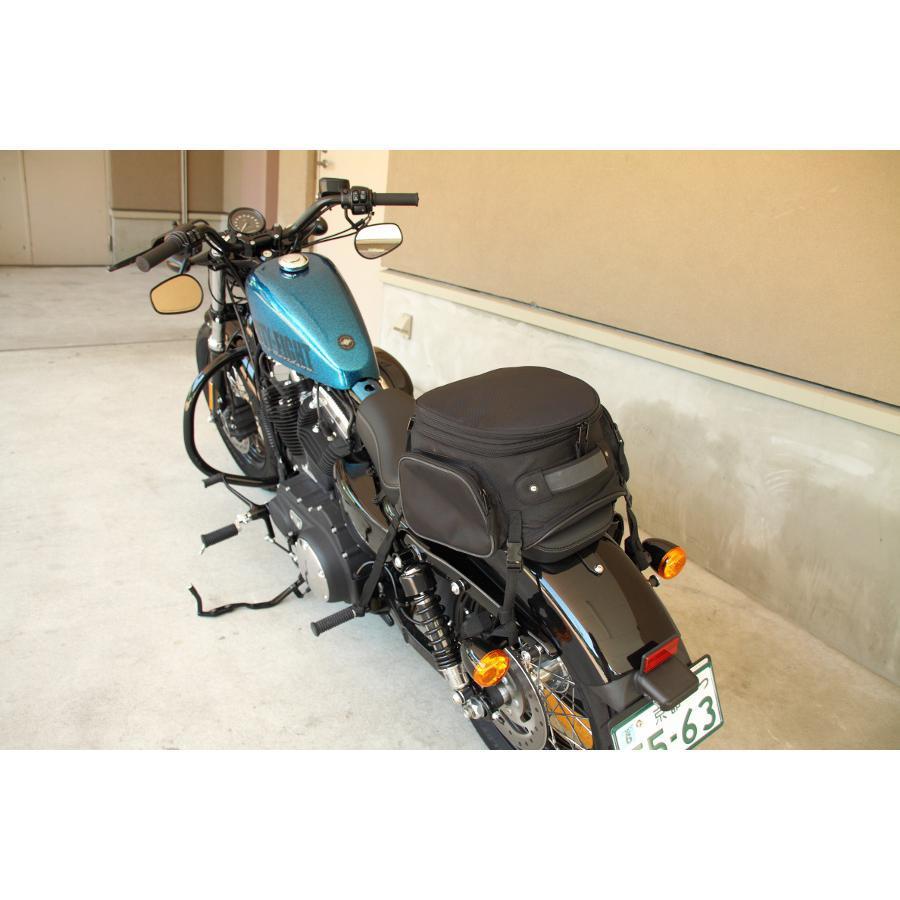 DEGNER（デグナー） アジャスターシートバッグ ブラック NB-120 