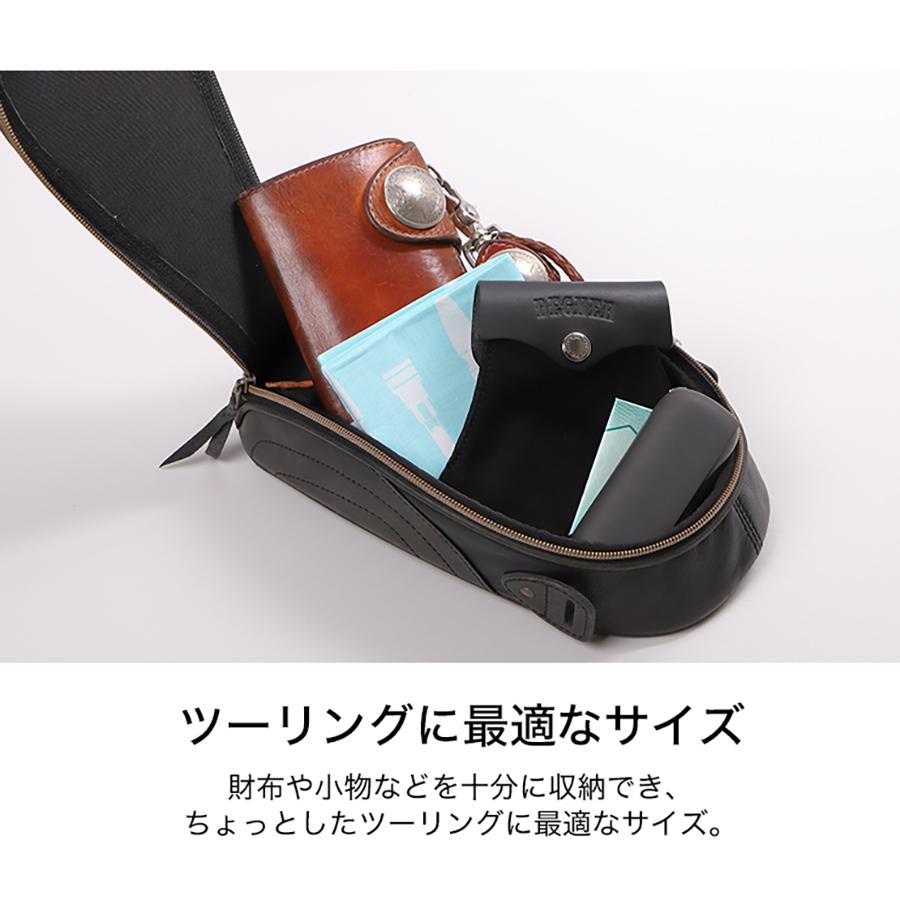 DEGNER（デグナー） レザーマグネットタンクバッグ : バイク・車パーツ