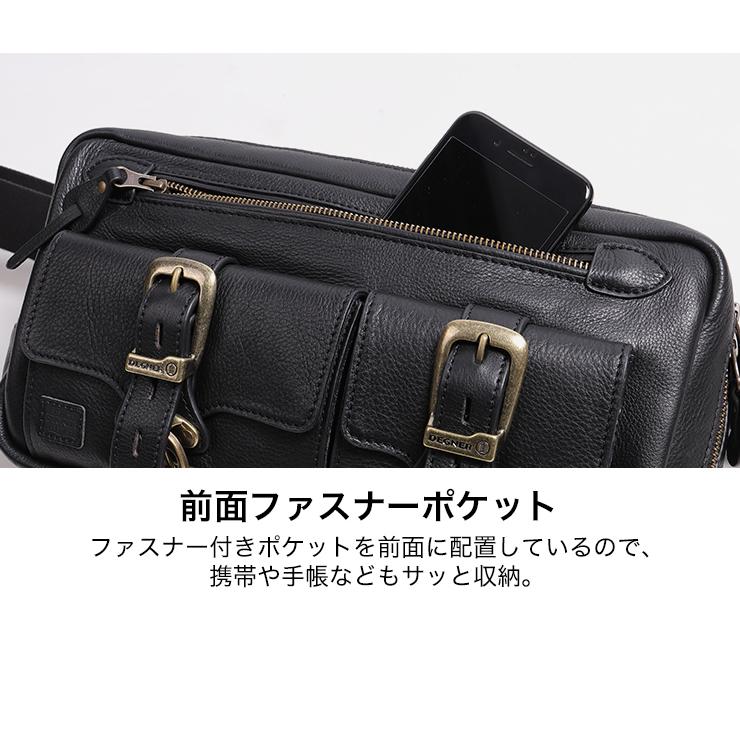 DEGNER（デグナー） レザーボディバッグ W-114 : バイク・車パーツ