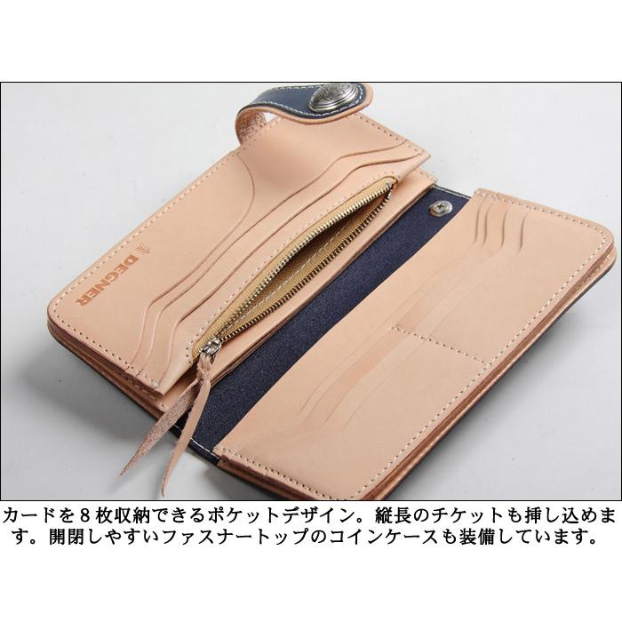 DEGNER（デグナー） コンビネーションウォレット 長財布 W-33A
