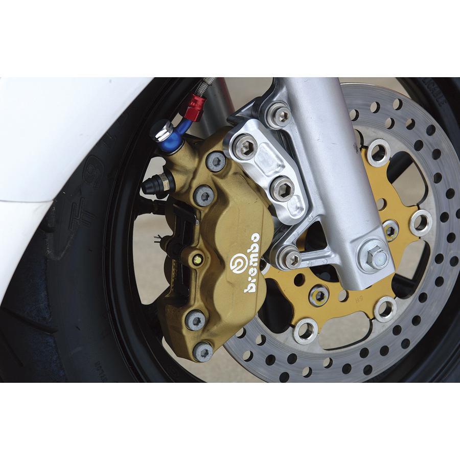 シフトアップ ブレンボ キャリパーサポート シルバー XR50/100/NSF100