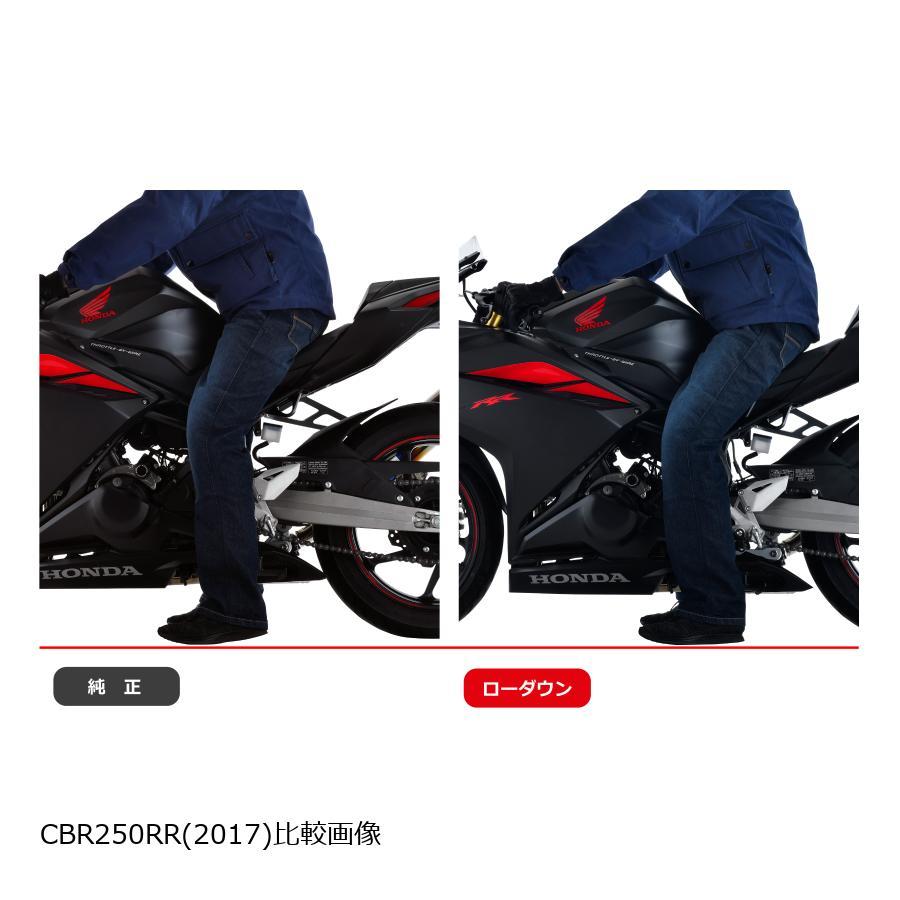 EFFEX エフェックス ローダウンCOMPキット 20mmダウン CBR250RR/ABS 17