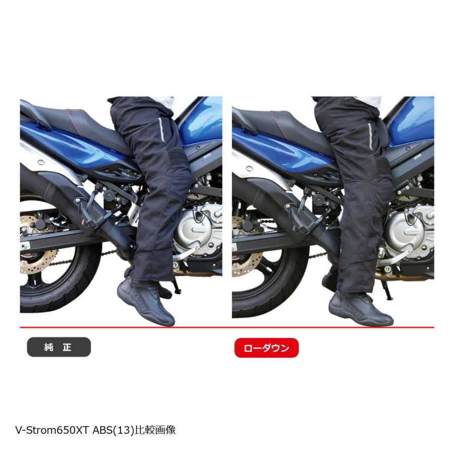 EFFEX ローダウンキット エフェックス 20mm ダウン V-STROM650/XT ABS