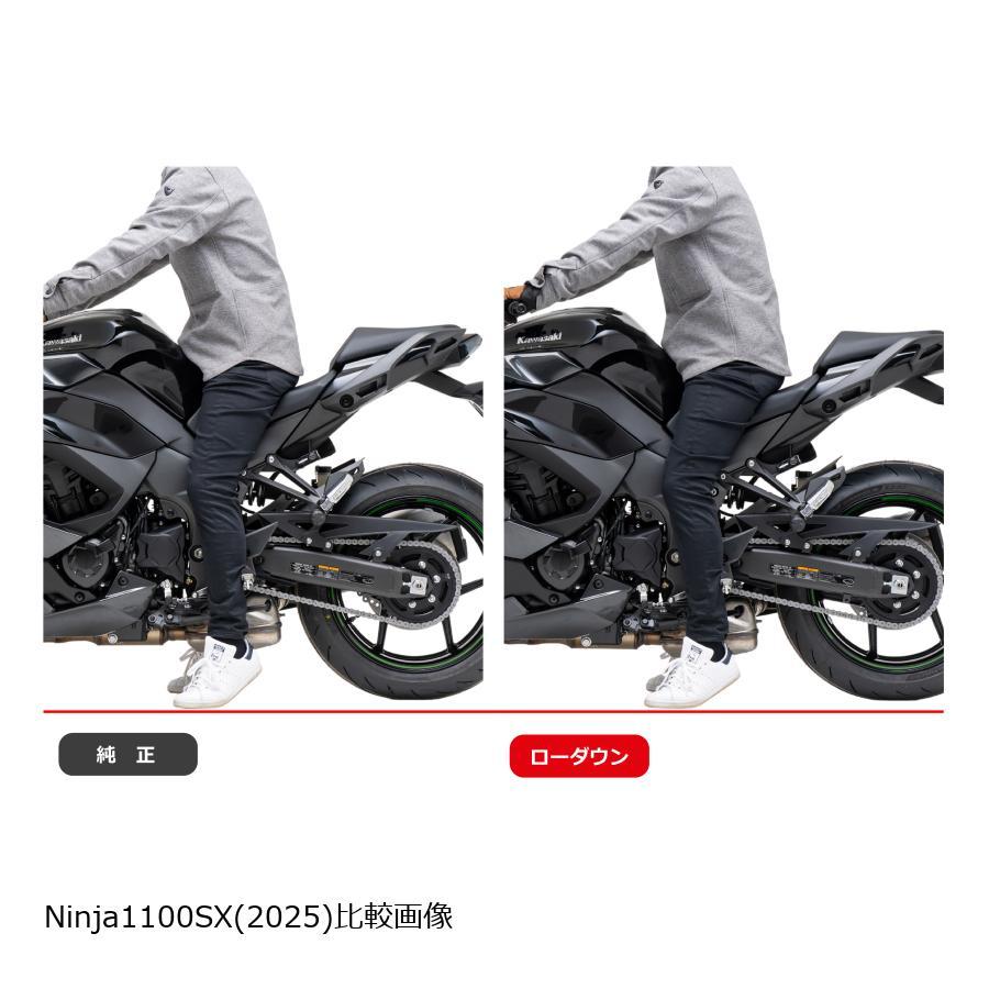 【Ninja1000SX】（20mmローダウンキットセット）【エフェックス】 EFFEX エフェックス ローダウンCOMPキット 20mmダウン Ninja1000