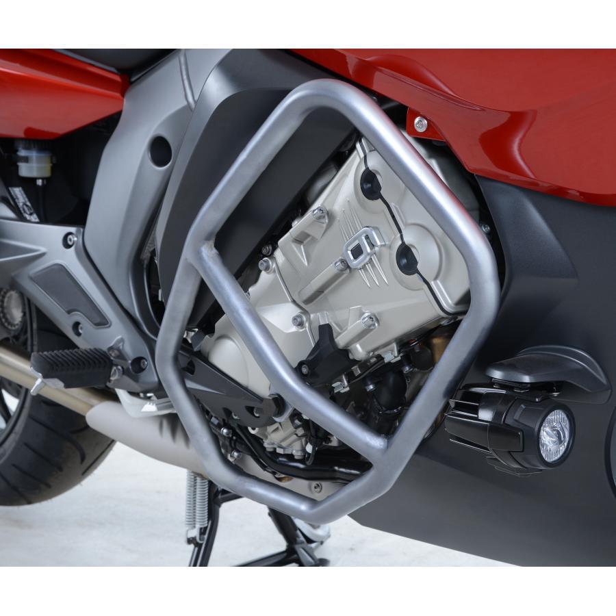 R＆G R&G エンジンガード アドベンチャーバー ブラック BMW K1600GT/SE 