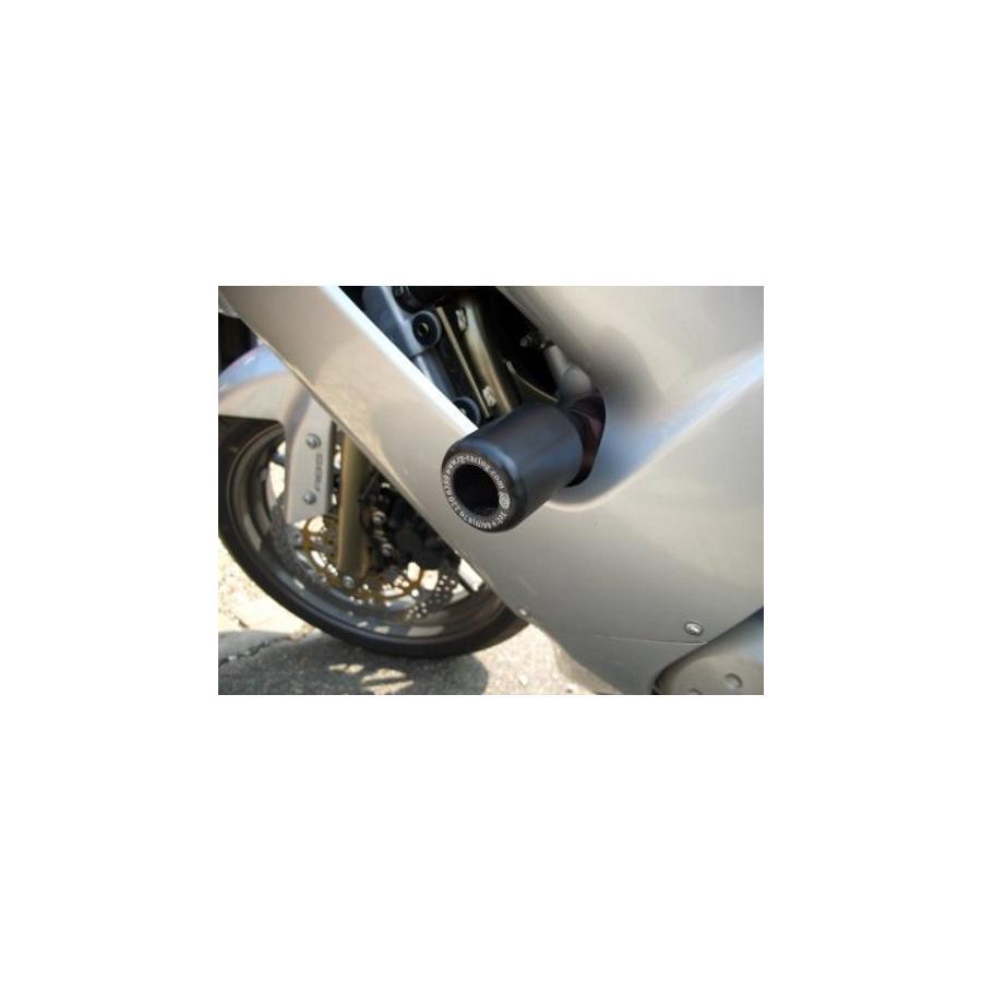 R\u0026G クラッシュプロテクター ブラック ER-6f/Ninja650R[ニンジャ] RG-CP0171BL_1