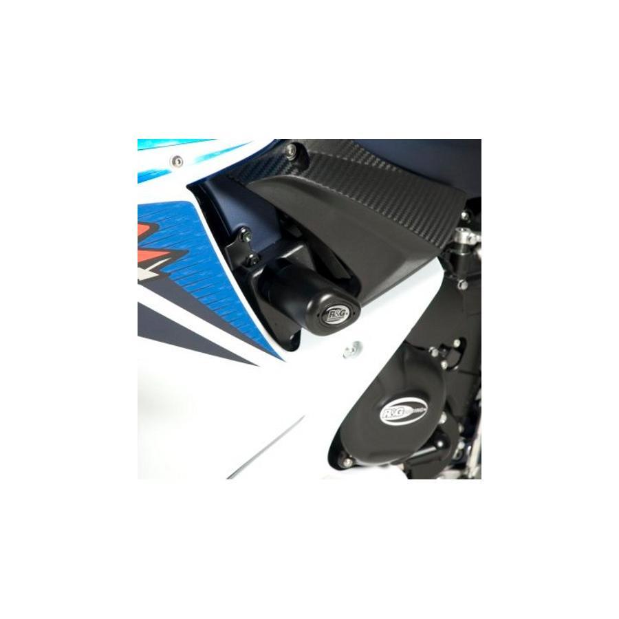 R&G エアロクラッシュプロテクター ブラック GSX-R600 GSX-R750 RG-CP0280BL_1