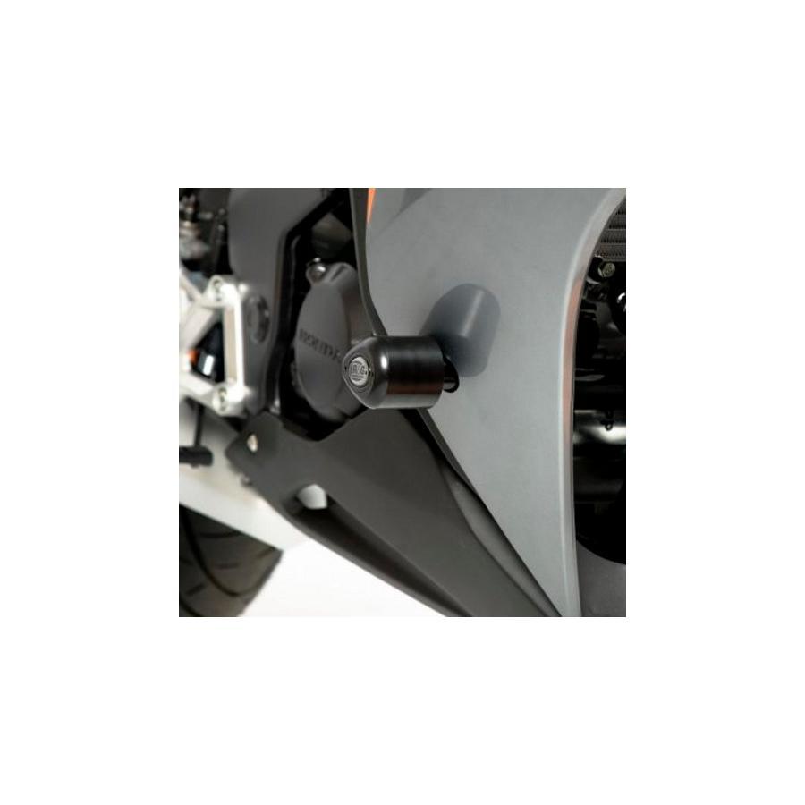 R\u0026G エアロクラッシュプロテクター ブラック CBR125R RG-CP0281BL_2