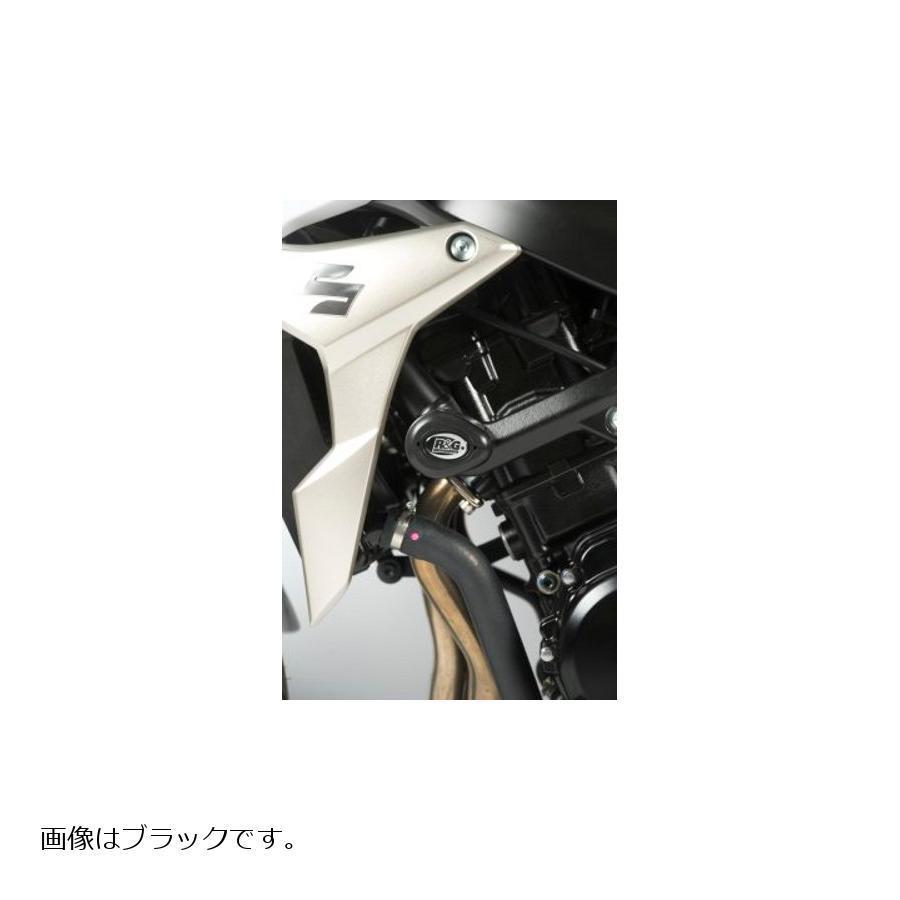 R\u0026G エアロクラッシュプロテクター ホワイト GSR750 11-16