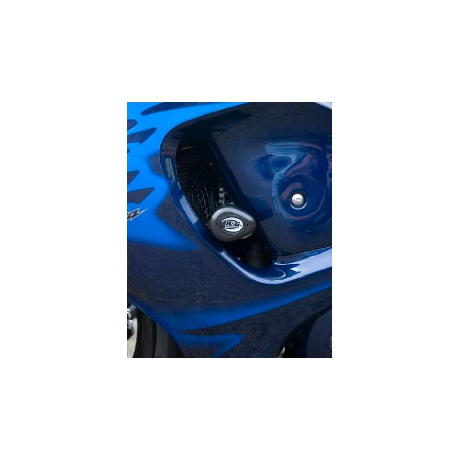 R&G (アールアンドジー) エアロクラッシュプロテクター ブラック GSX1300R HAYABUSA[ハヤブサ] RG-CP0298BL_1