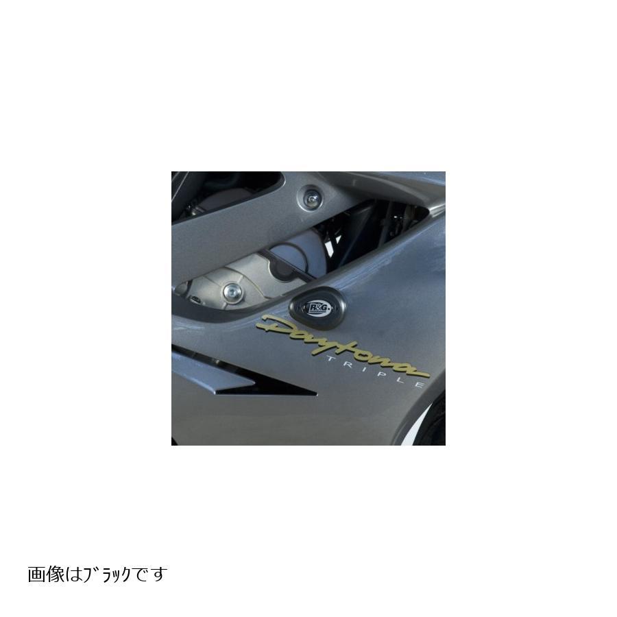 R\u0026G エアロクラッシュプロテクター ホワイト DAYTONA 675 [デイトナ] RG-CP0309WH_1