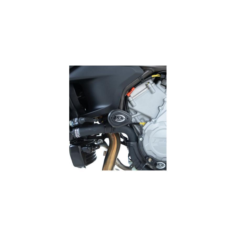 R\u0026G フレームスライダー エアロクラッシュプロテクター ブラック MV AGUSTA アグスタ ブルターレ 675Brutale 800Brutale Dragster800_1