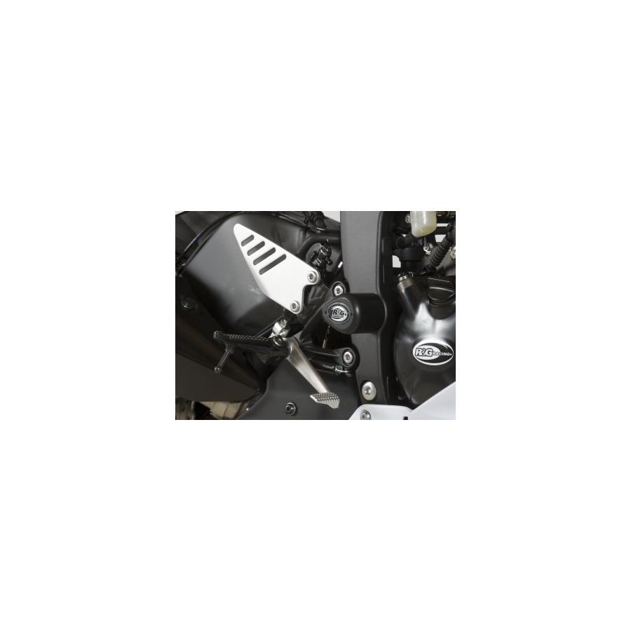 R&G エアロクラッシュプロテクター ブラック ZX-6R/RR RG