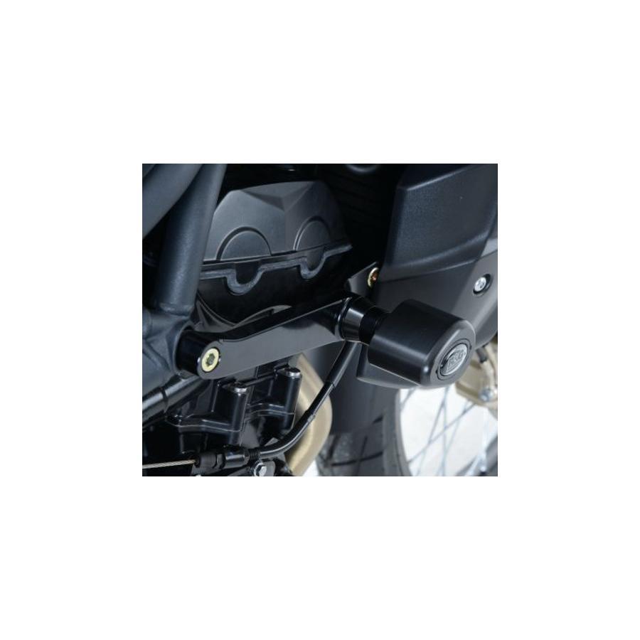 R&G エアロクラッシュプロテクター ブラック TIGER800XC [タイガー] TIGER800 [タイガー] RG-CP0364BL