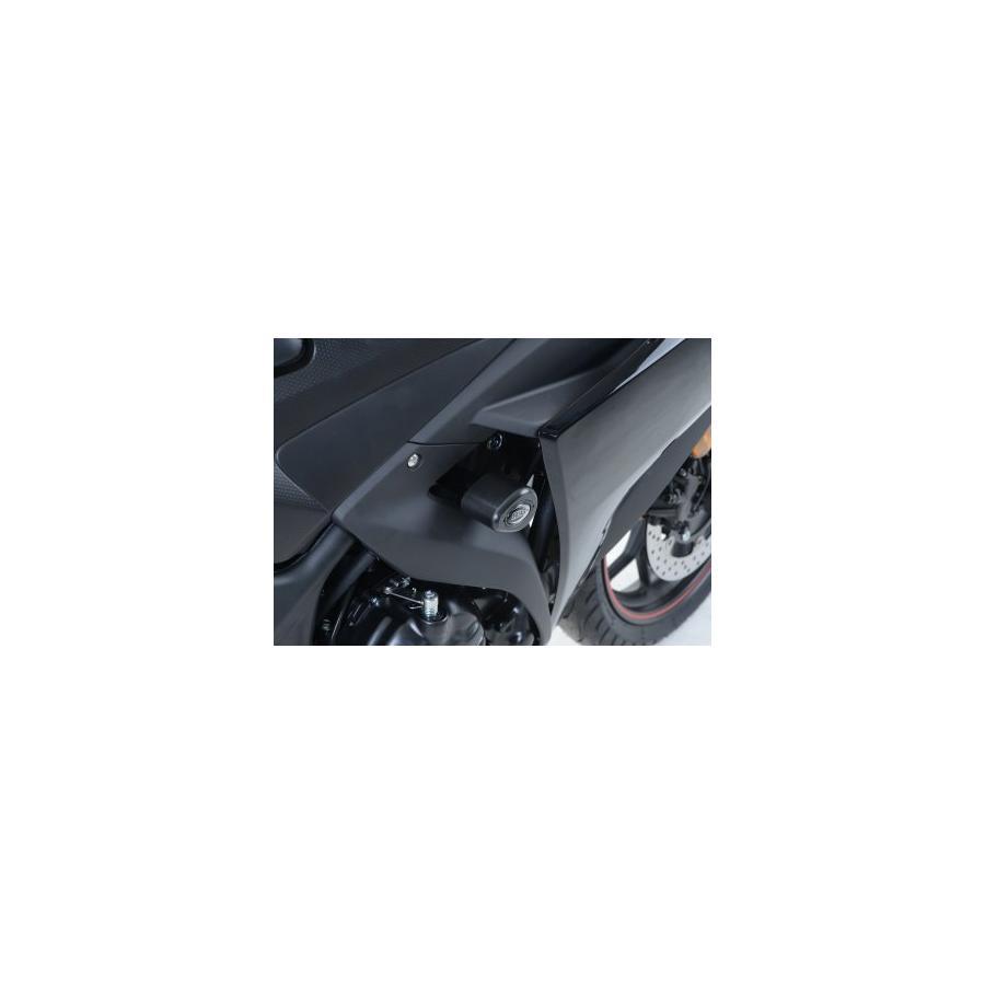 R\u0026G エアロクラッシュプロテクター ブラック YZF-R25 YZF-R3 RG-CP0391BL_1