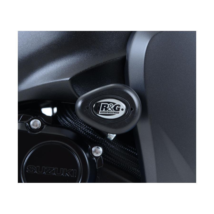 R\u0026G エアロクラッシュプロテクター ブラック GSX-S1000F ABS RG-CP0395BL_2