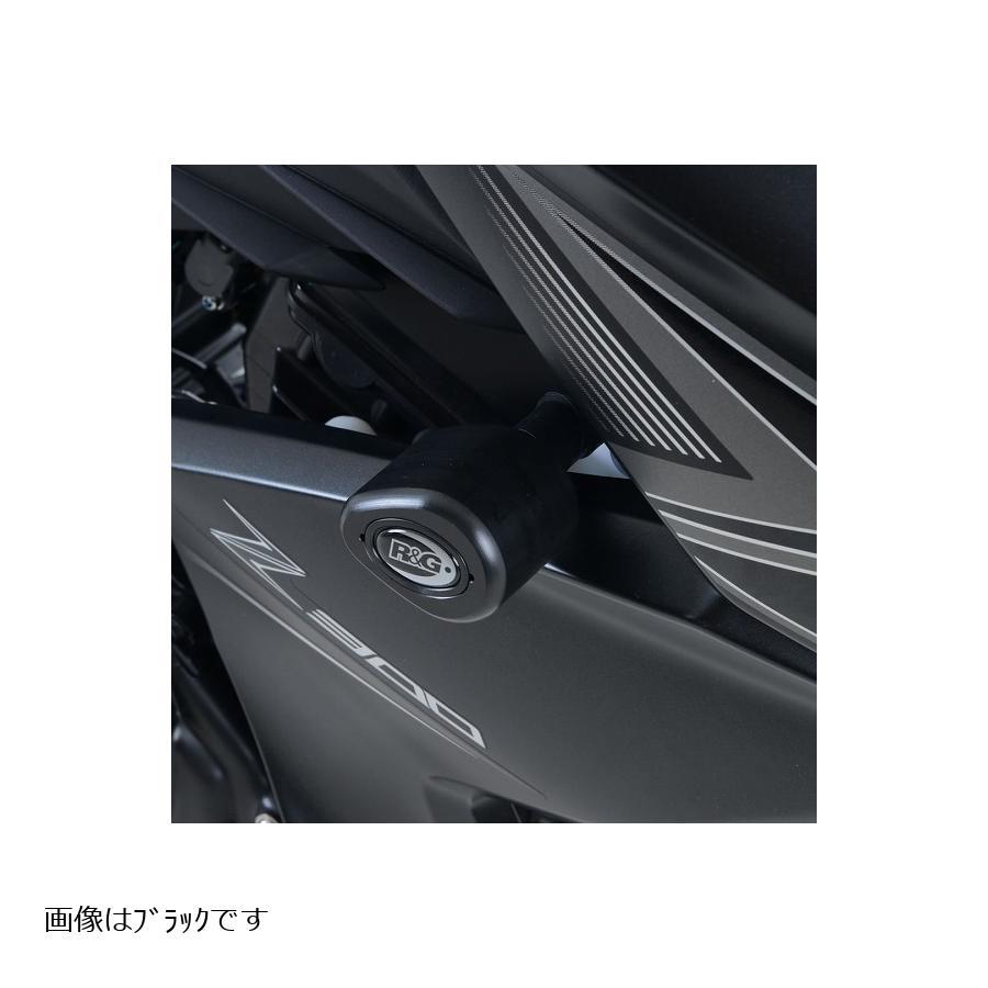 R&G エアロクラッシュプロテクター ホワイト Z250/Z300