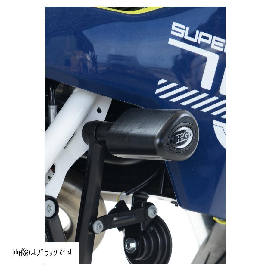 R\u0026G フレームスライダー エアロクラッシュプロテクター ホワイト HUSQVARNA 701Enduro 701Supermoto_1