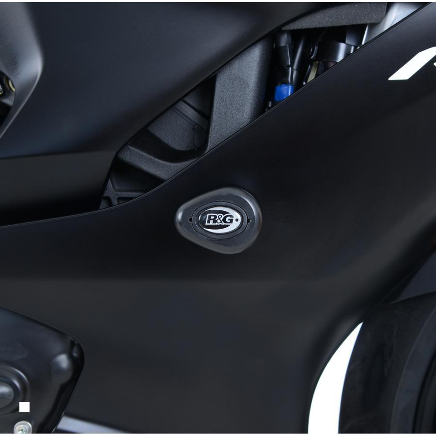R\u0026G エアロクラッシュプロテクター ブラック YZF-R6 RG-CP0431BL_2