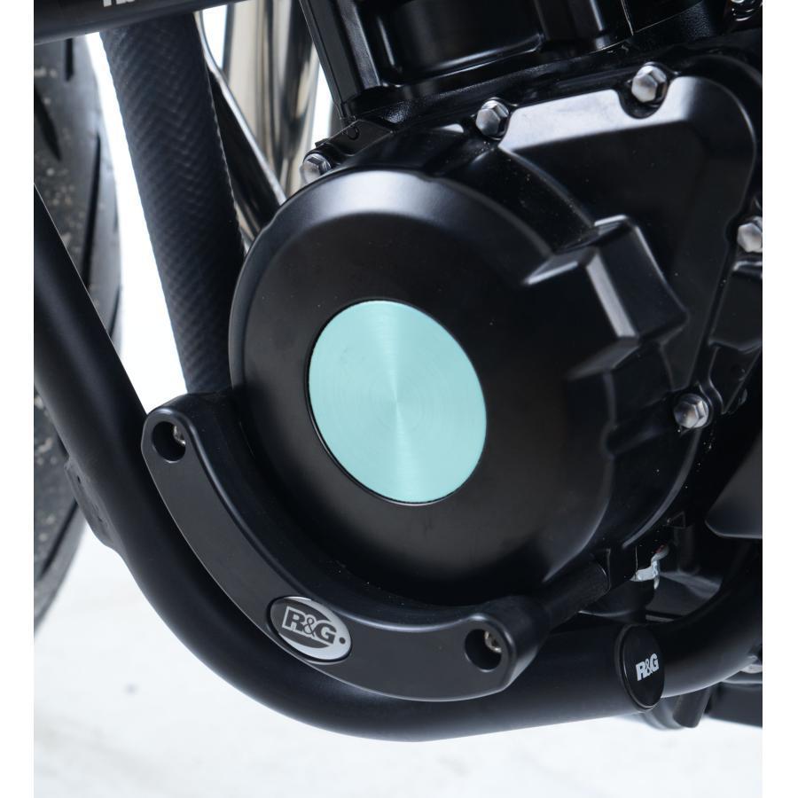 R\u0026G エンジンケーススライダー 左側 Z900RS Z900 RG-ECS0114BK