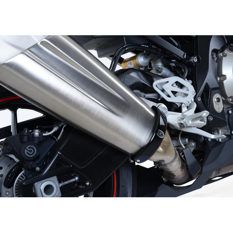 R\u0026G (アールアンドジー ) エキゾーストプロテクター ブラック BMW S1000RRの画像