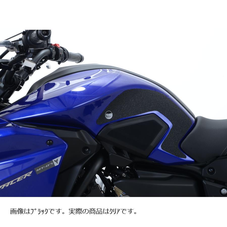 二重幅 アールアンドジー MT-07 トラクションパッド クリア R&G バイク