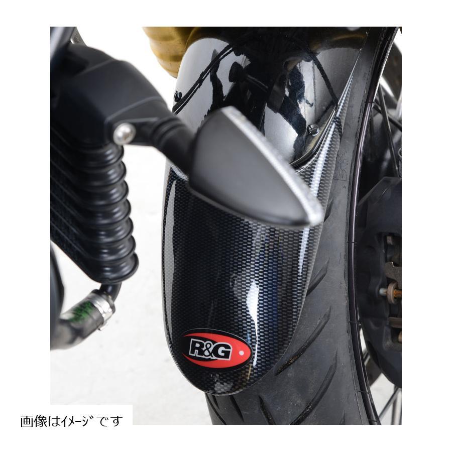 R＆G（アールアンドジー） フロントフェンダーエクステンダーカーボン