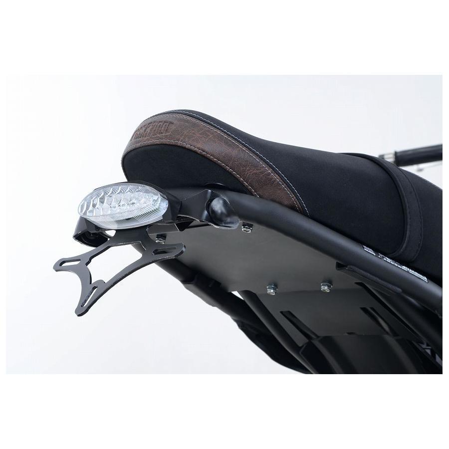 ストラップ 123 R＆G R&G フェンダーレスキット ブラック XSR700 : バイク・車