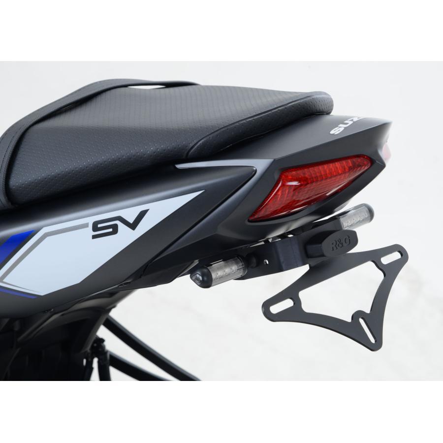 R＆G（アールアンドジー） フェンダーレスキット ブラック SV650