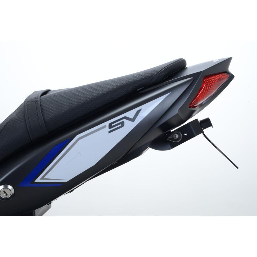 R＆G（アールアンドジー） フェンダーレスキット ブラック SV650