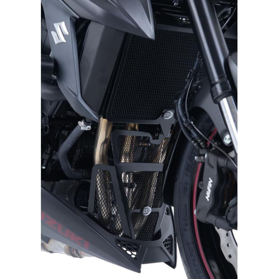 R＆G（アールアンドジー） ラジエターガード ブラック GSR750 GSX-S750