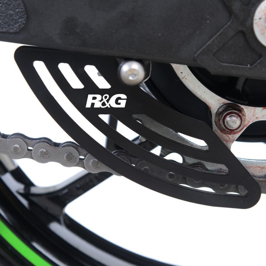 R\u0026G Toe/チェーンガード ブラック Ninja250 Ninja400 ニンジャ40018-) RG-TG0015BK