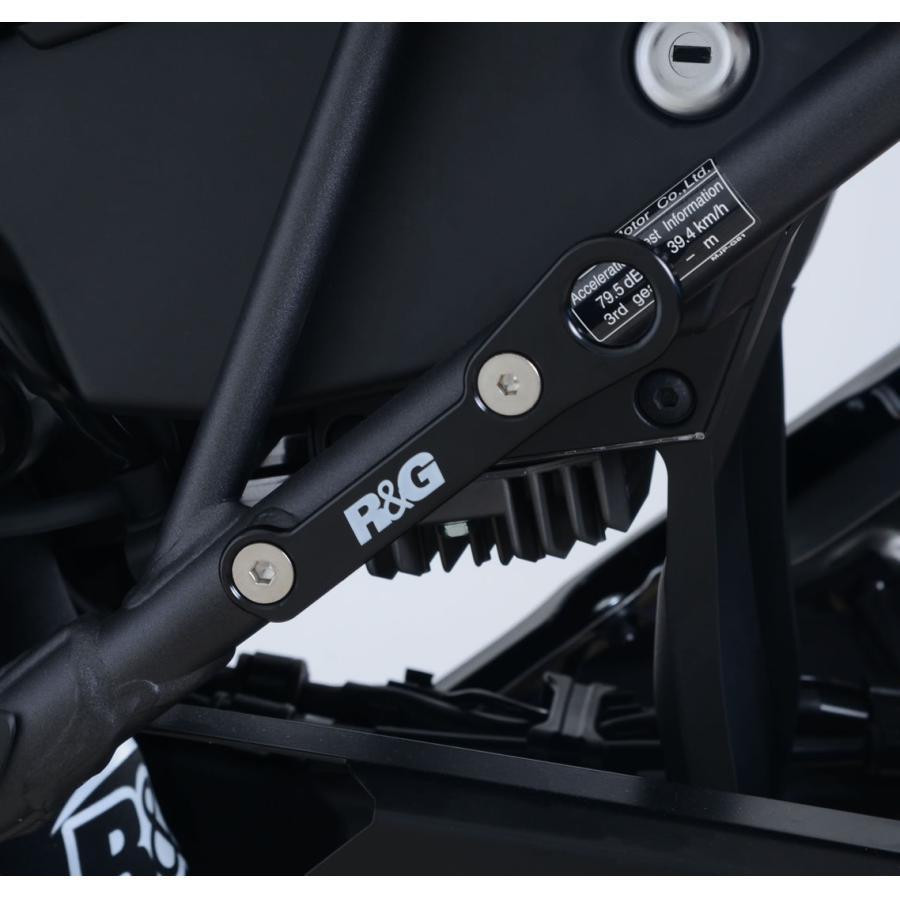 R\u0026G タイダウンフック 左右セット ブラック CRF1000L Africa Twin RG-TH0019BK