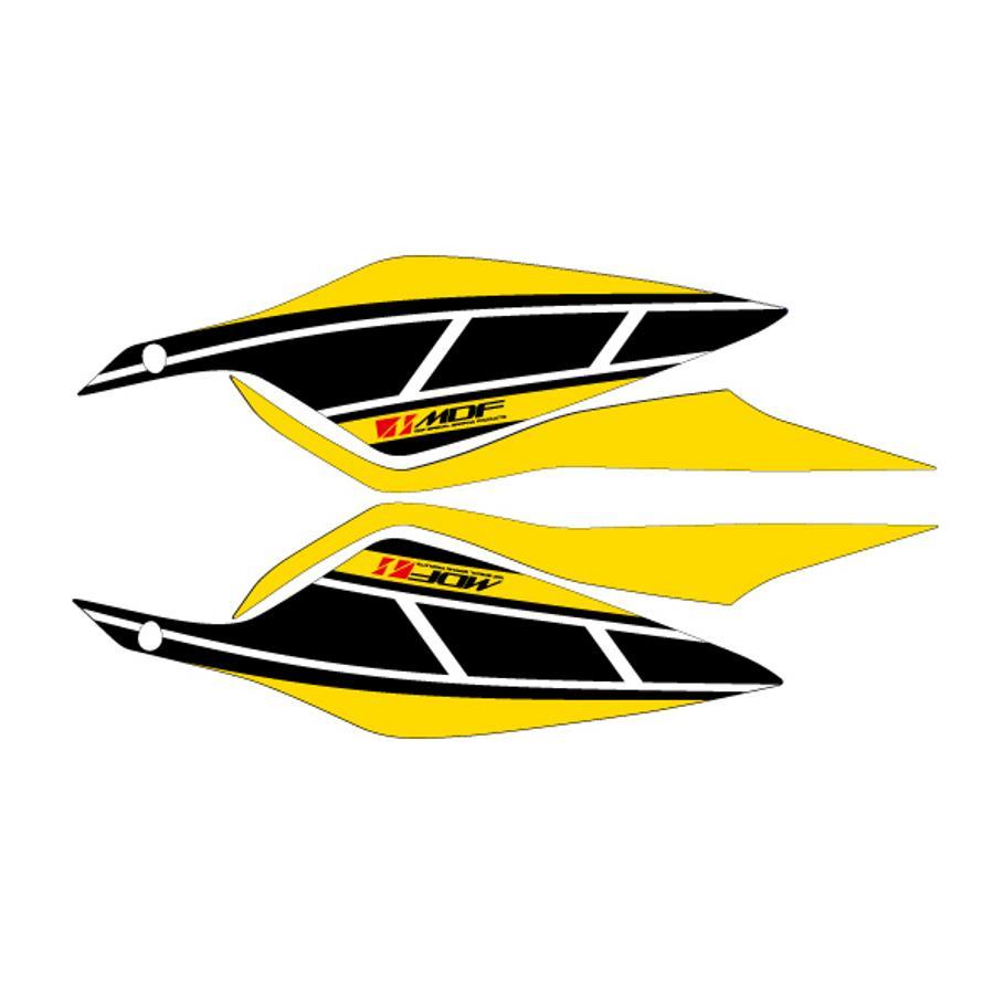 MDF（エムディーエフ） ステッカー デカール ストロボ タンクPY MT-07