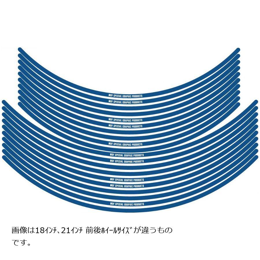 MDF（エムディーエフ） ステッカー デカール リムストライプ
