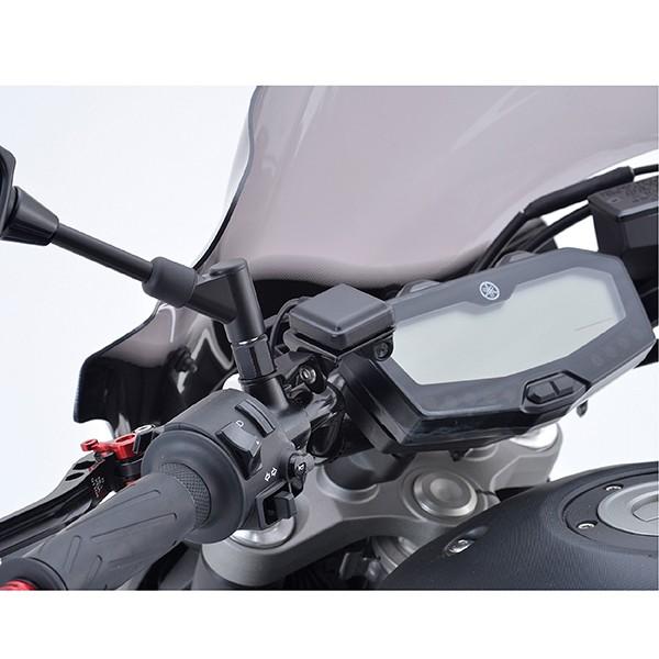 ETC アンテナステー プロト Cタイプ バイク用 ETC2.0対応 M10サイズ ミラー共締め/M10ボルト固定タイプ ETC203｜rubbermark｜02