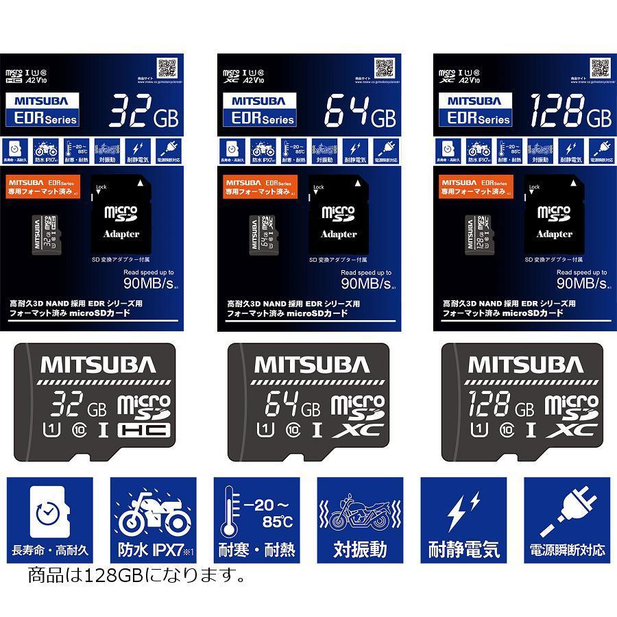 ミツバサンコーワ microSDカード128GB EDRシリーズ推奨｜rubbermark