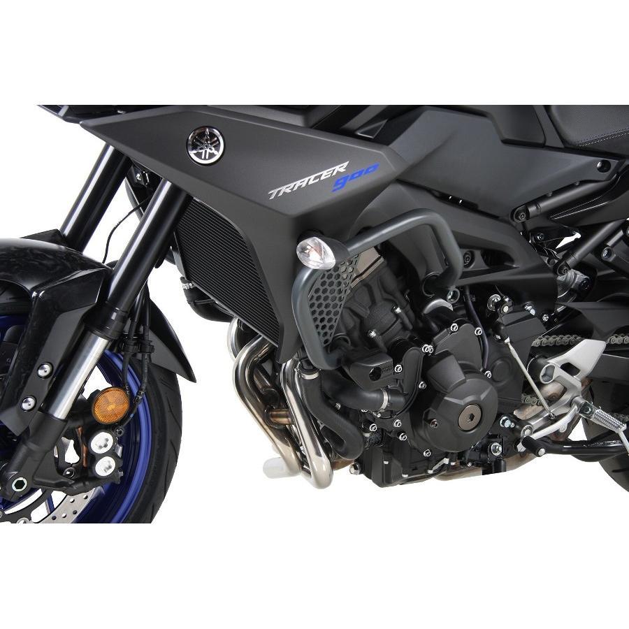 エンジンガード ヘプコ＆ベッカー アンスラサイト パッド付 Tracer900/GT 18 MT09 Tracer_2