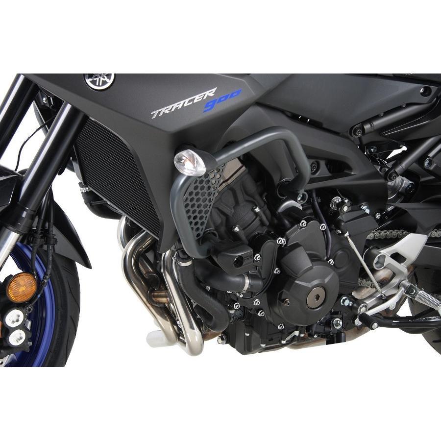 エンジンガード ヘプコ＆ベッカー アンスラサイト パッド付 Tracer900/GT 18 MT09 Tracer_4
