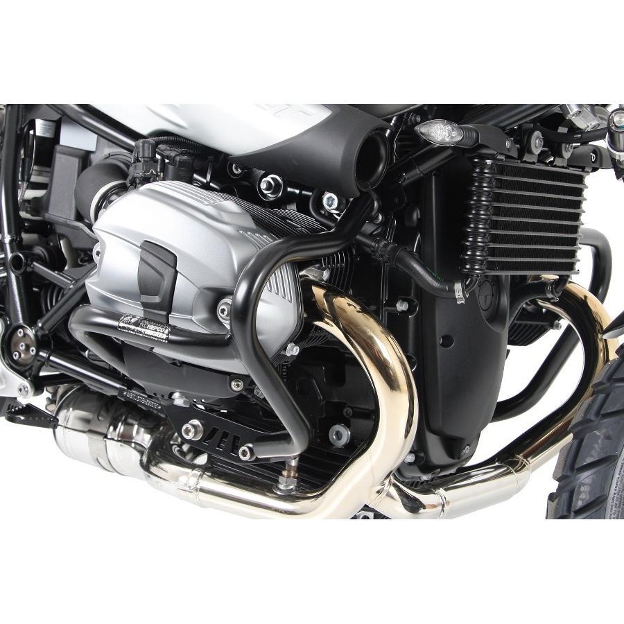 ヘプコ&ベッカー エンジンガード ブラック R NineT スクランブラー 