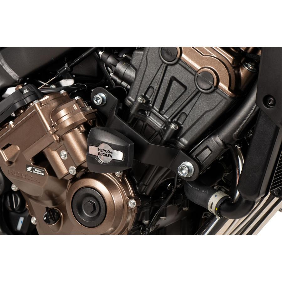 ヘプコ＆ベッカー（HEPCO&BECKER） クラッシュパッド ブラック CB650R 