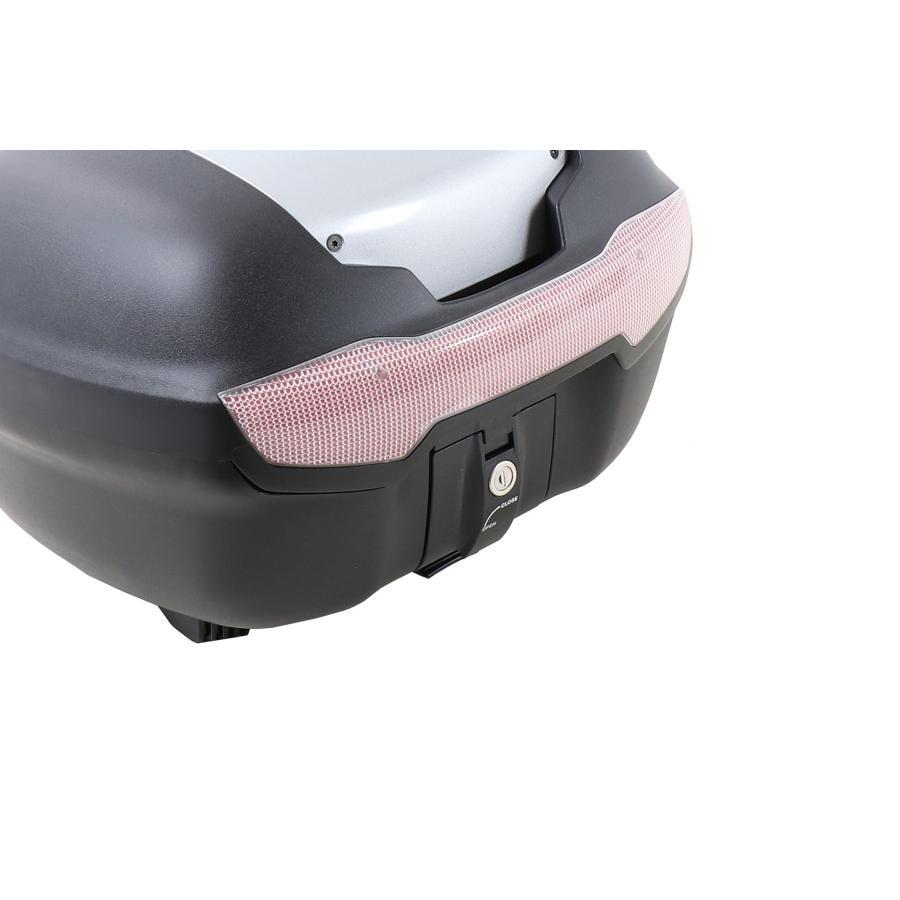 ヘプコ\u0026ベッカー ジャーニー(JOURNEY) トップケースTC40 ポリプロピレン 38L ブラック シルバー 610088-0009の画像