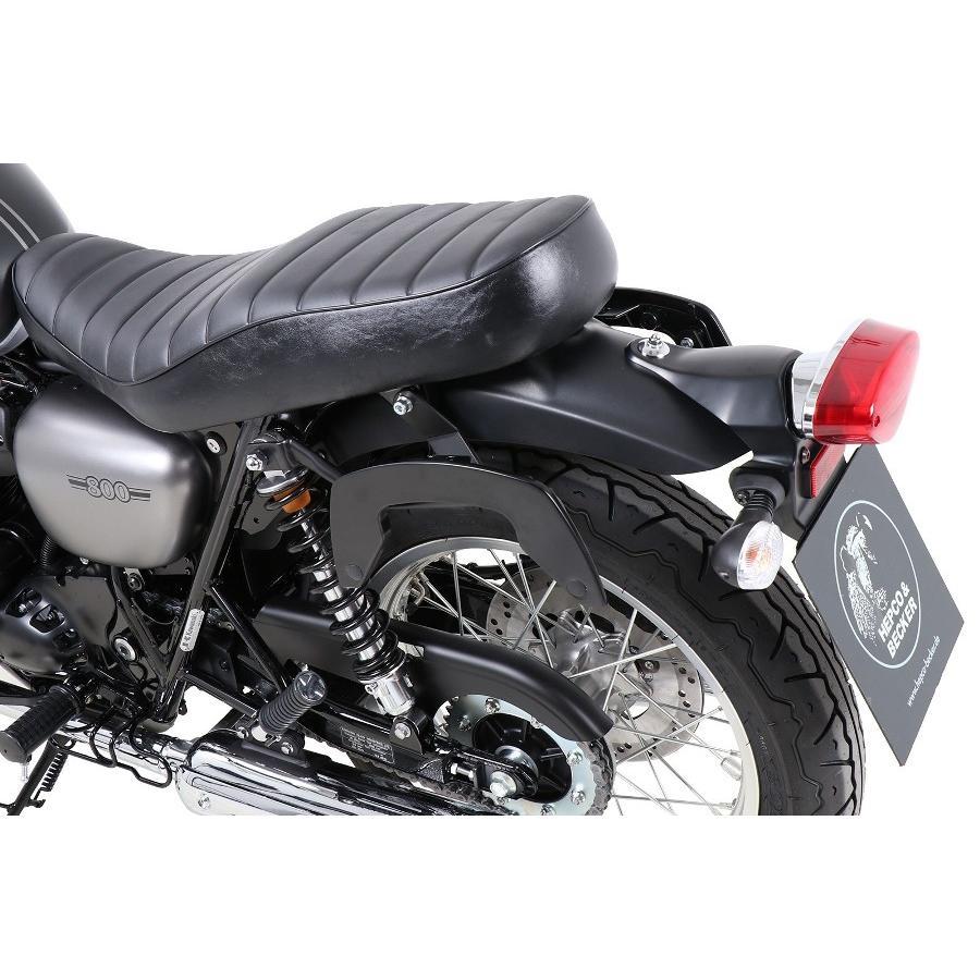 ヘプコ&ベッカー C-Bowサイドキャリア ブラック W800 W800 STREET/CAFE 6302541 00 01