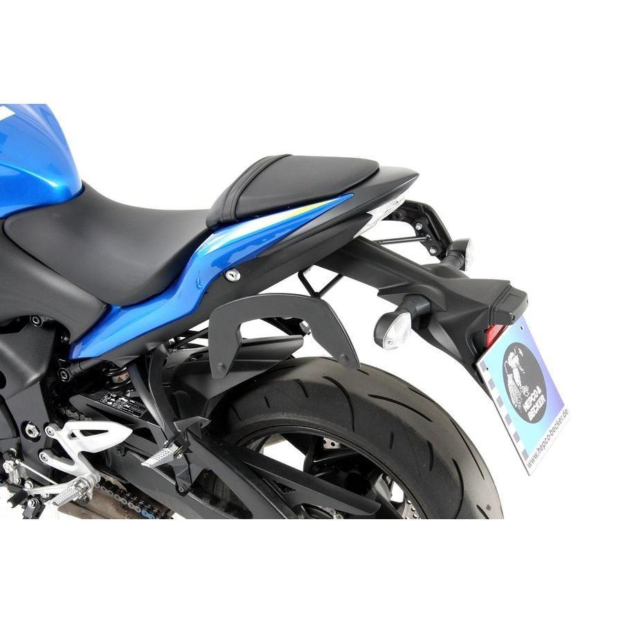 ヘプコ&ベッカー C-Bowサイドキャリア ブラック GSX-S1000/F 6303531 00 01｜rubbermark｜02